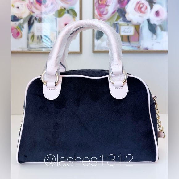 Juicy Couture Black and Pink Satchel - Picture 5 of 8